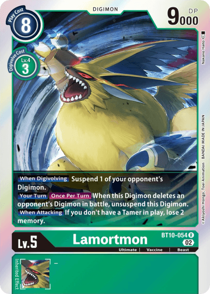 BT10-054R Lamortmon - Volution Cards and Collectables