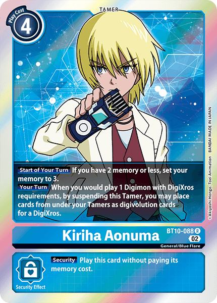 BT10-088R Kiriha Aonuma - Volution Cards and Collectables