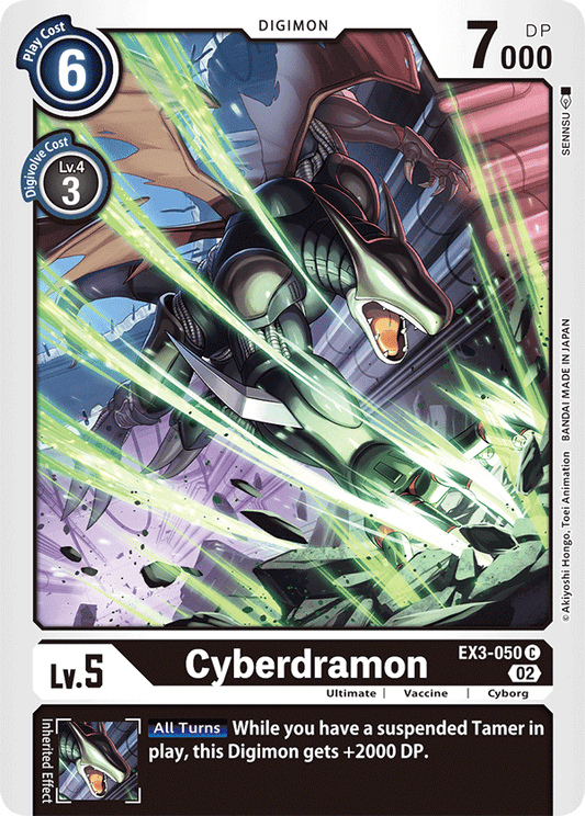 EX3-050C Cyberdramon - Volution Cards and Collectables