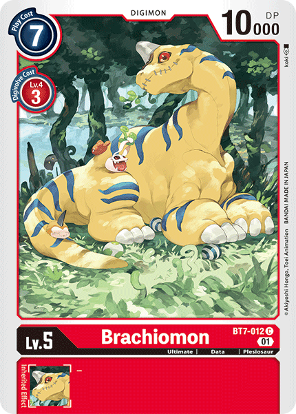 BT7-012C Brachiomon - Volution Cards and Collectables