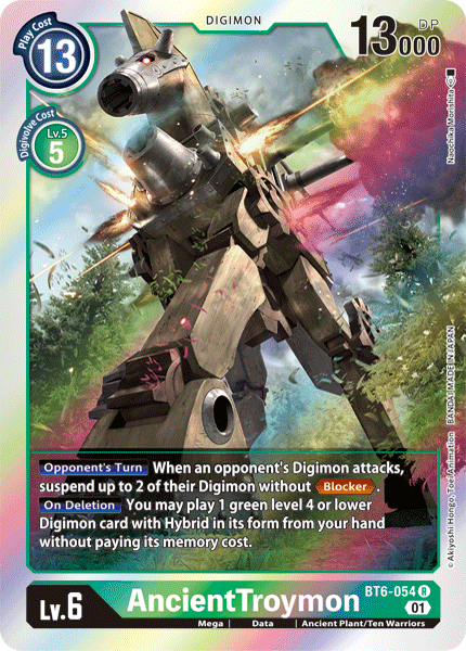 BT6-054R AncientTroymon - Volution Cards and Collectables