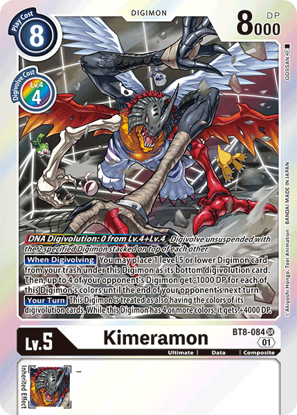 BT8-084SR Kimeramon - Volution Cards and Collectables