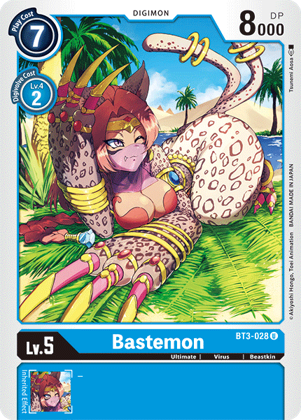 BT3-028UC Bastemon - Volution Cards and Collectables