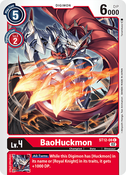 ST12-06C BaoHuckmon - Volution Cards and Collectables