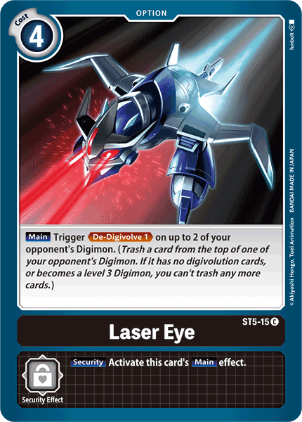 ST5-15C Laser Eye - Volution Cards and Collectables