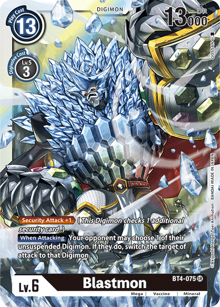 BT4-075SR Blastmon - Volution Cards and Collectables