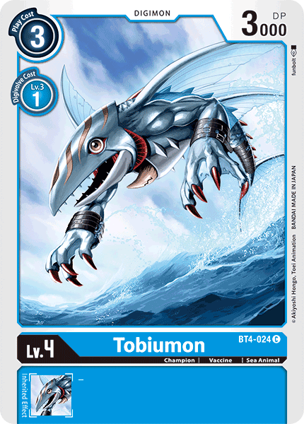 BT4-024C Tobiumon - Volution Cards and Collectables