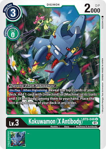 BT9-046UC Kokuwamon (X Antibody) - Volution Cards and Collectables