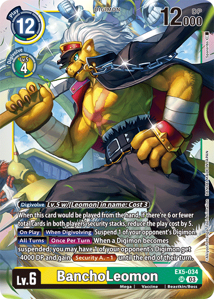 EX5-034SR BanchoLeomon