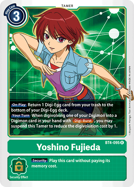 BT4-095R Yoshino Fujieda - Volution Cards and Collectables