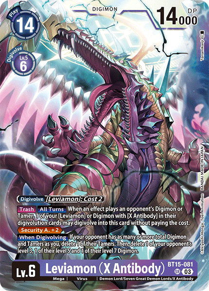 BT15-081SR Leviamon (X Antibody)