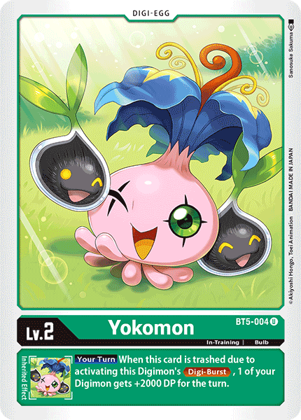 BT5-004UC Yokomon - Volution Cards and Collectables