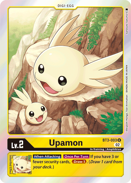 BT3-003UC Upamon (Resurgence Booster Reprint)