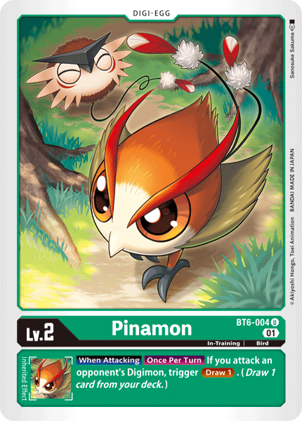 BT6-004UC Pinamon - Volution Cards and Collectables