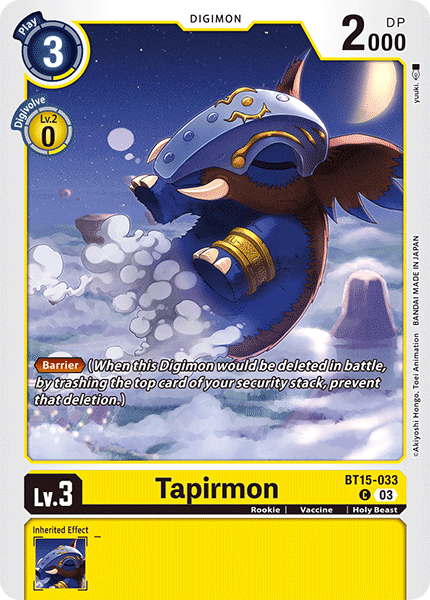 BT15-033C Tapirmon