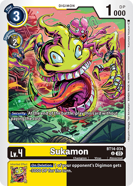 BT14-034UC Sukamon