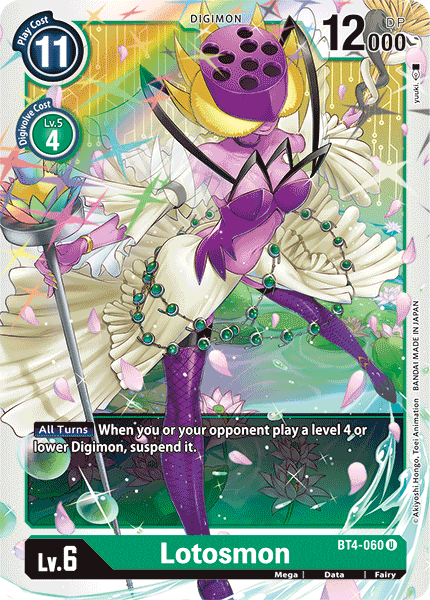 BT4-060UC Lotosmon - Volution Cards and Collectables