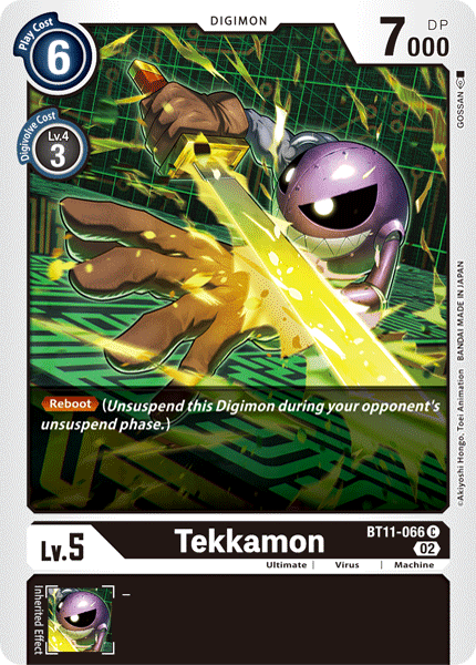 BT11-066C Tekkamon (Foil) - Volution Cards and Collectables