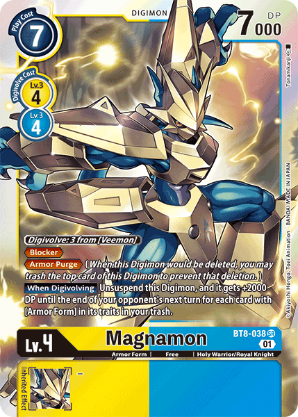 BT8-038SR Magnamon - Volution Cards and Collectables