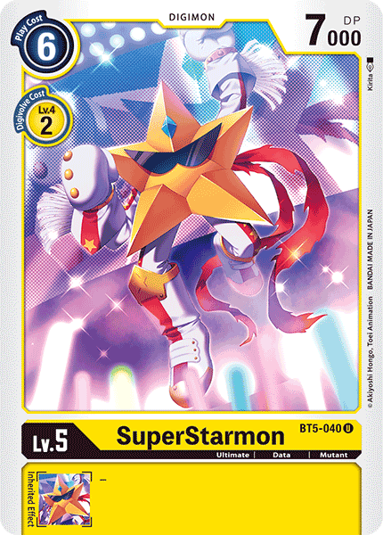 BT5-040UC SuperStarmon - Volution Cards and Collectables