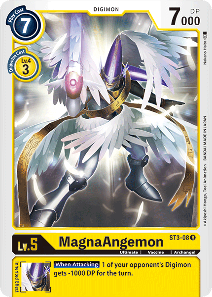 ST3-08R MagnaAngemon - Volution Cards and Collectables