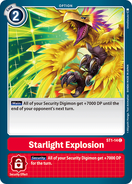 ST1-14C Starlight Explosion - Volution Cards and Collectables