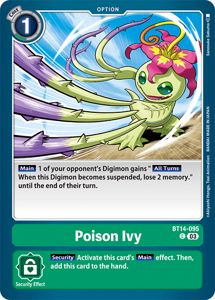 BT14-095C Poison Ivy