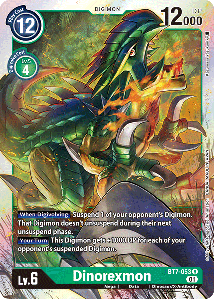 BT7-053R Dinorexmon - Volution Cards and Collectables