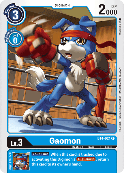 BT4-021C Gaomon - Volution Cards and Collectables