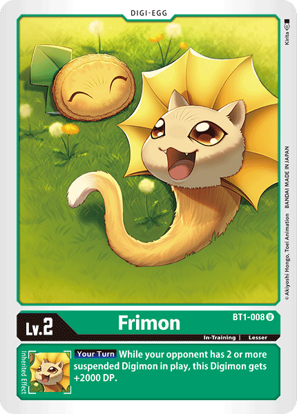 BT1-008UC Frimon - Volution Cards and Collectables