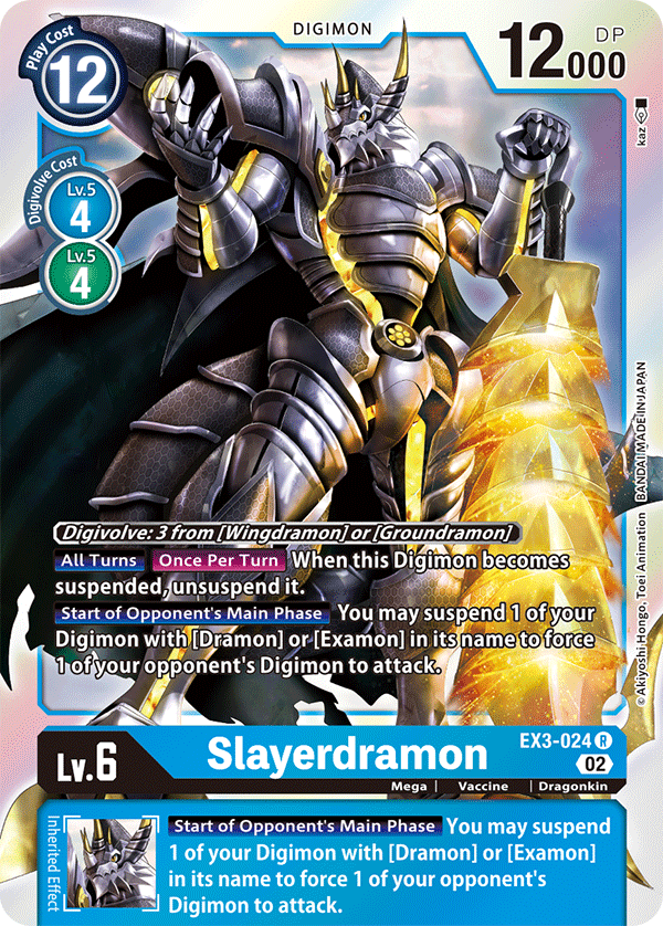 EX3-024R Slayerdramon - Volution Cards and Collectables