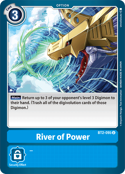 BT2-095UC River of Power - Volution Cards and Collectables