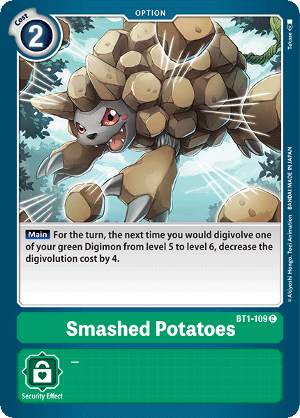 BT1-109C Smashed Potatoes - Volution Cards and Collectables