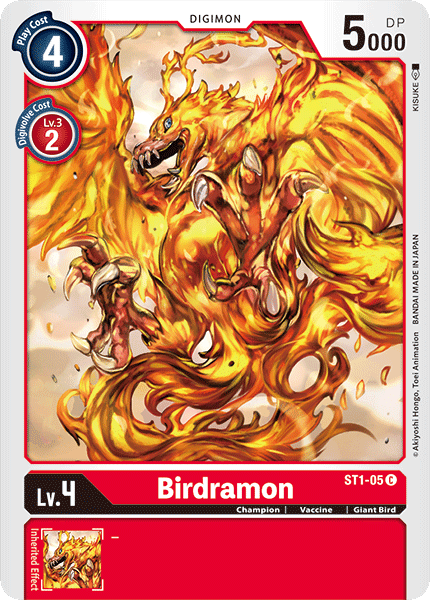 ST1-05C Birdramon - Volution Cards and Collectables