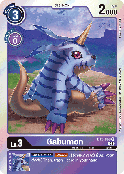 BT2-069C Gabumon (Resurgence Booster Reprint)