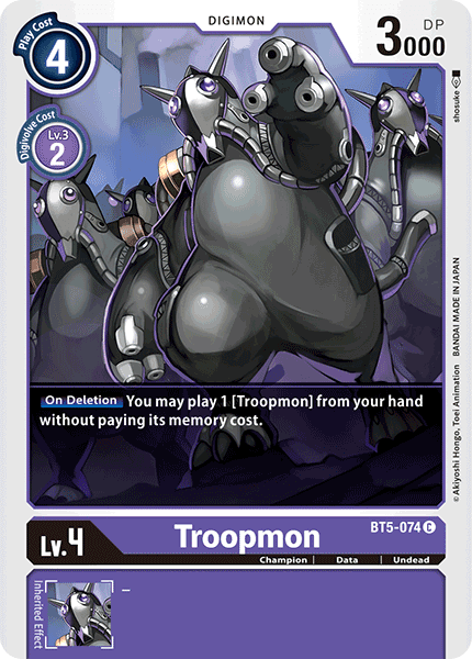 BT5-074C Troopmon - Volution Cards and Collectables