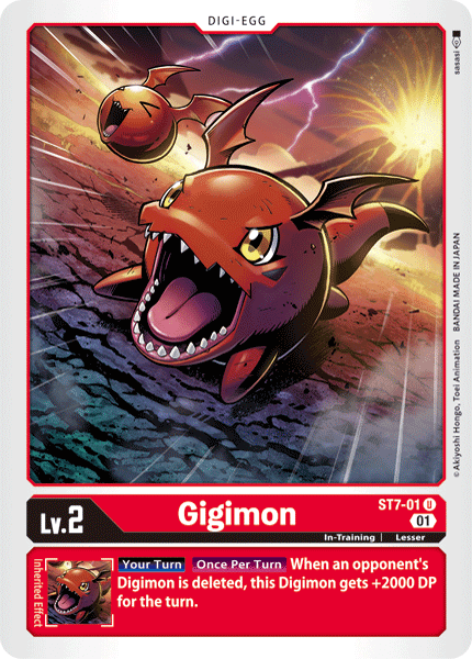 ST7-01UC Gigimon - Volution Cards and Collectables