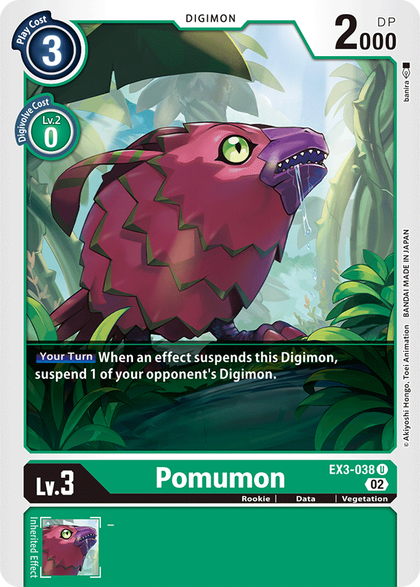 EX3-038UC Pomumon - Volution Cards and Collectables