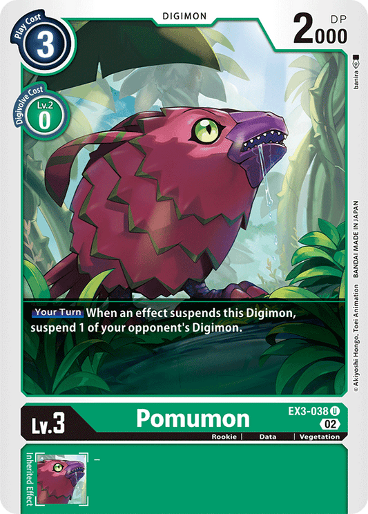 EX3-038UC Pomumon - Volution Cards and Collectables