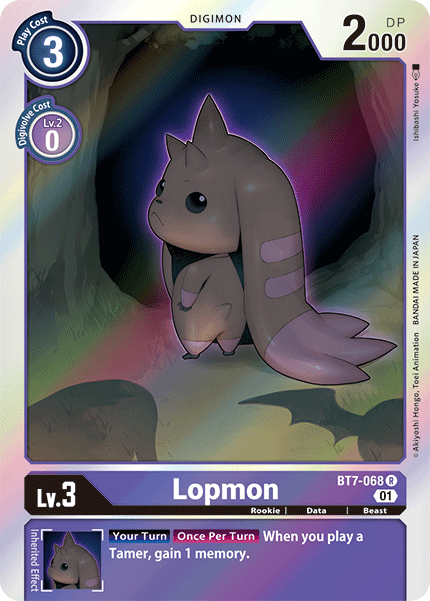 BT7-068R Lopmon - Volution Cards and Collectables