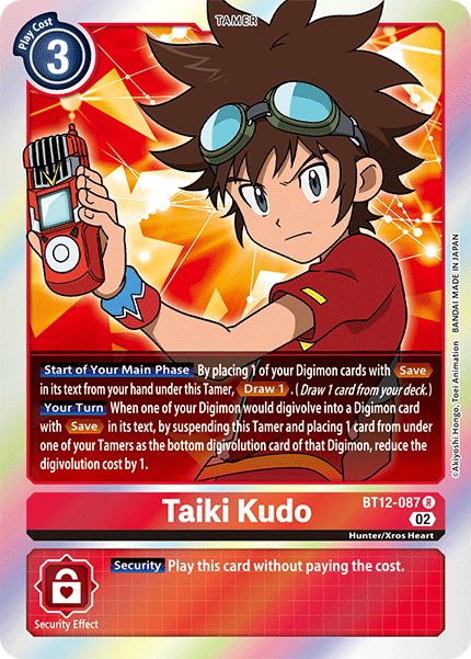 BT12-087R Taiki Kudo