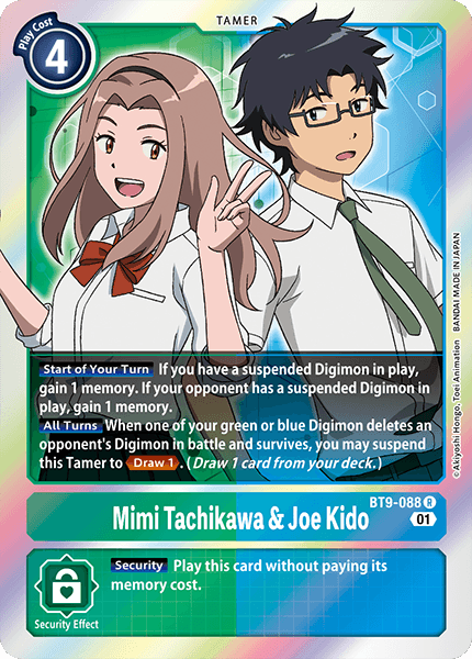 BT9-088R Mimi Tachikawa & Joe Kido - Volution Cards and Collectables