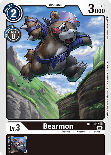 BT9-057C Bearmon - Volution Cards and Collectables