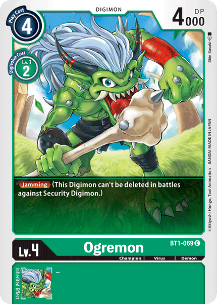 BT1-069C Orgemon - Volution Cards and Collectables