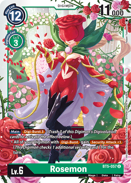 BT5-057UC Rosemon - Volution Cards and Collectables