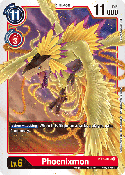 BT2-019R Phoenixmon - Volution Cards and Collectables