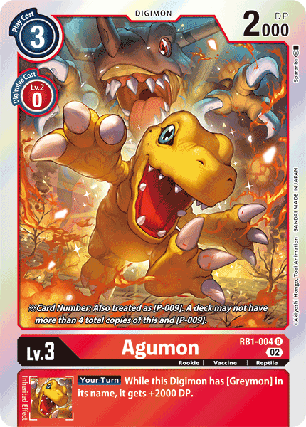 RB1-004R Agumon