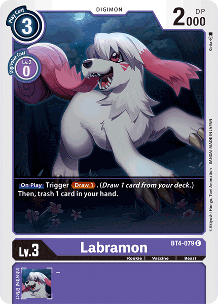 BT4-079C Labramon - Volution Cards and Collectables