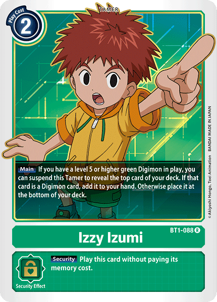 BT1-088R Izzy Izumi - Volution Cards and Collectables