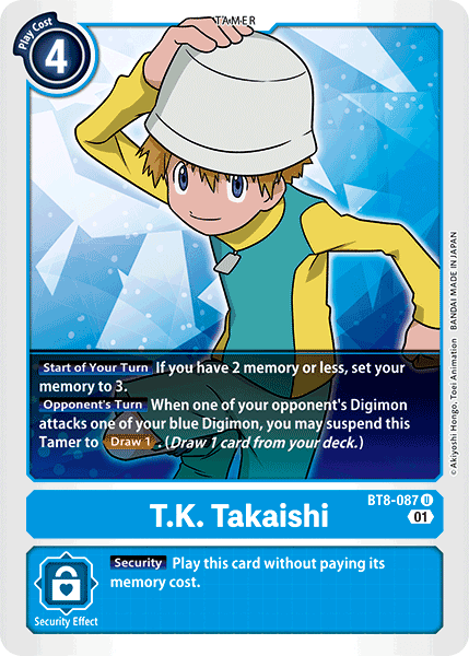 BT8-087UC T.K. Takaishi - Volution Cards and Collectables